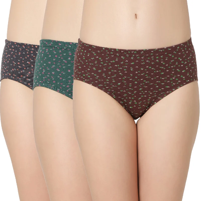 Cotton Printed Hipster Panties-6938