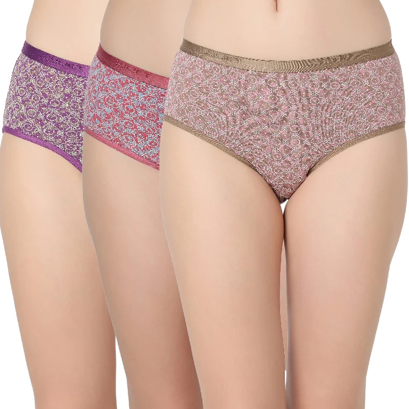 Cotton Printed Hipster Panties-6939