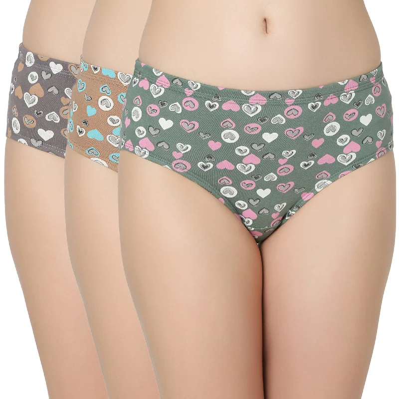 Cotton Printed Hipster Panties-6947