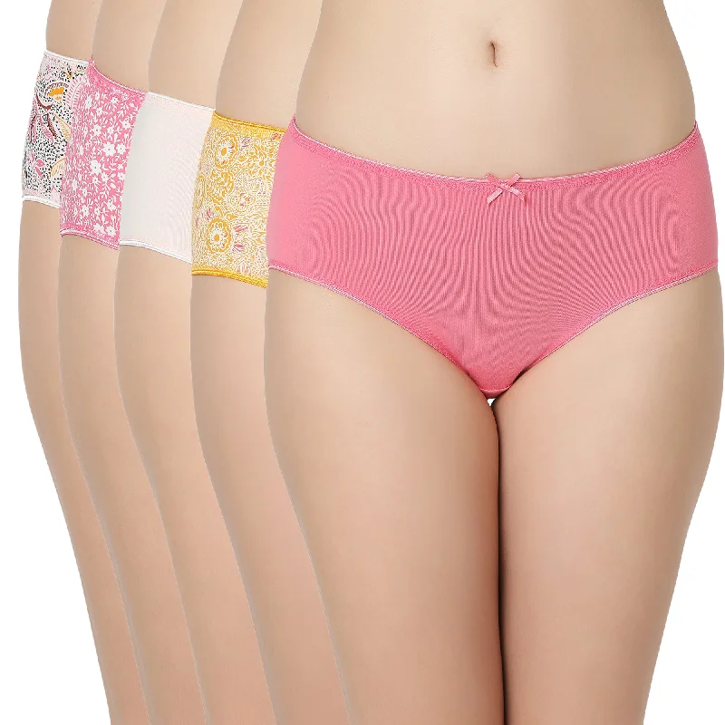 Cotton Printed Hipster Panties-6925