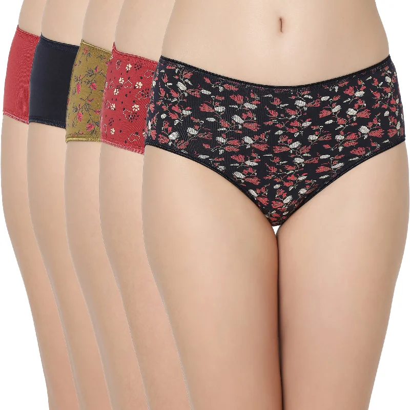 Cotton Printed Hipster Panties-6930