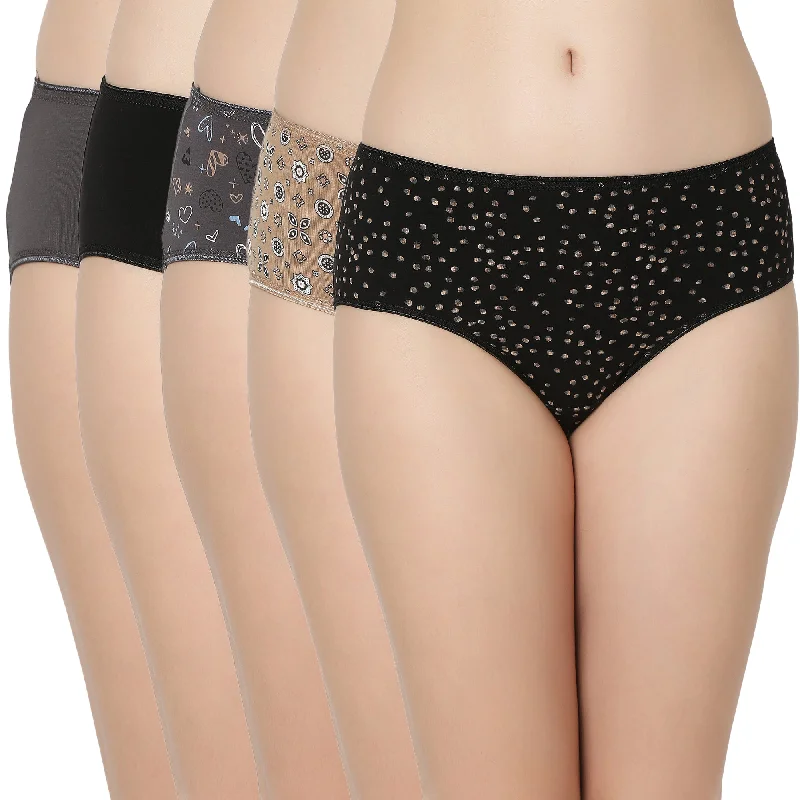 Cotton Printed Hipster Panties-6931