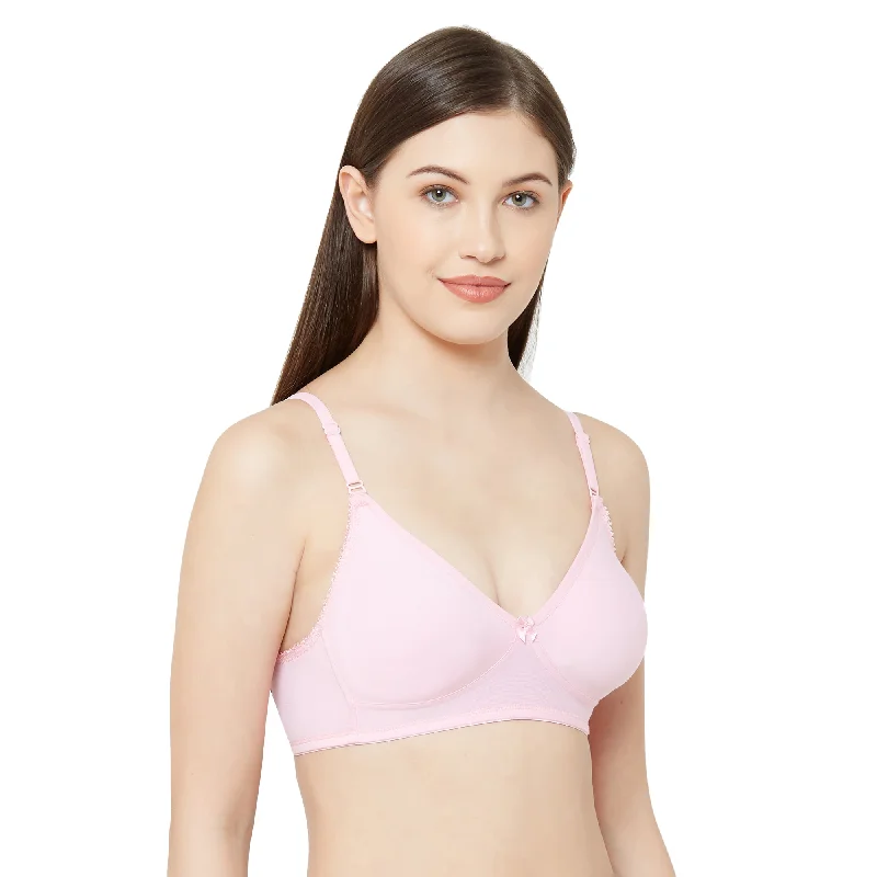 Dipti-Plain Mold T-shirt Bra Pink