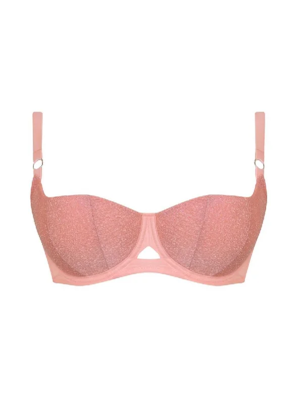 Lift Off Balcony Bra - Rose Sparkle