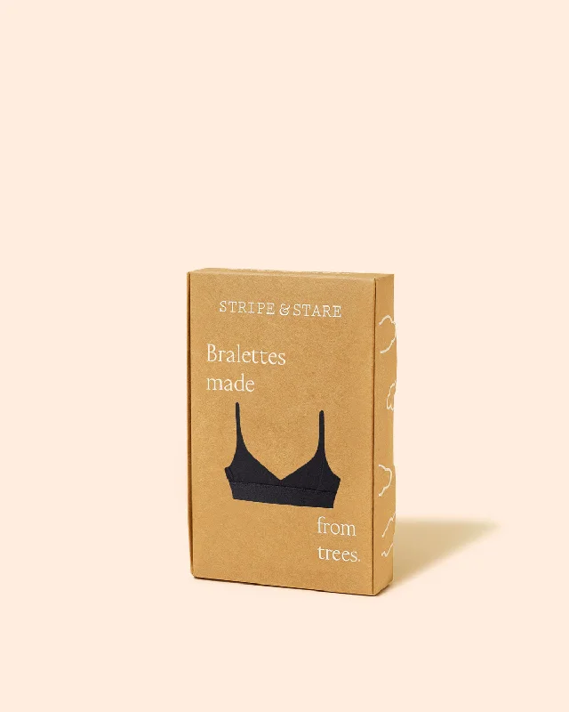 Cut Out Bralette - Black