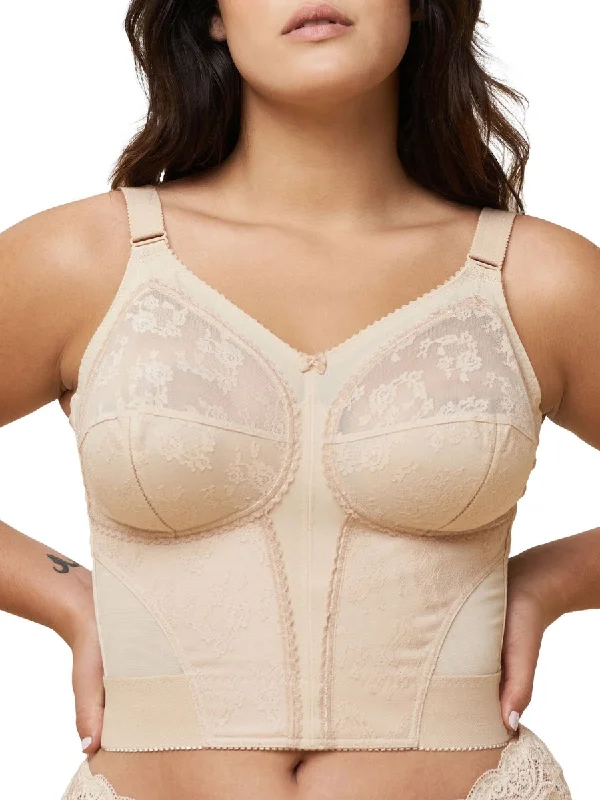 Doreen L02 N Longline Bra - Skin