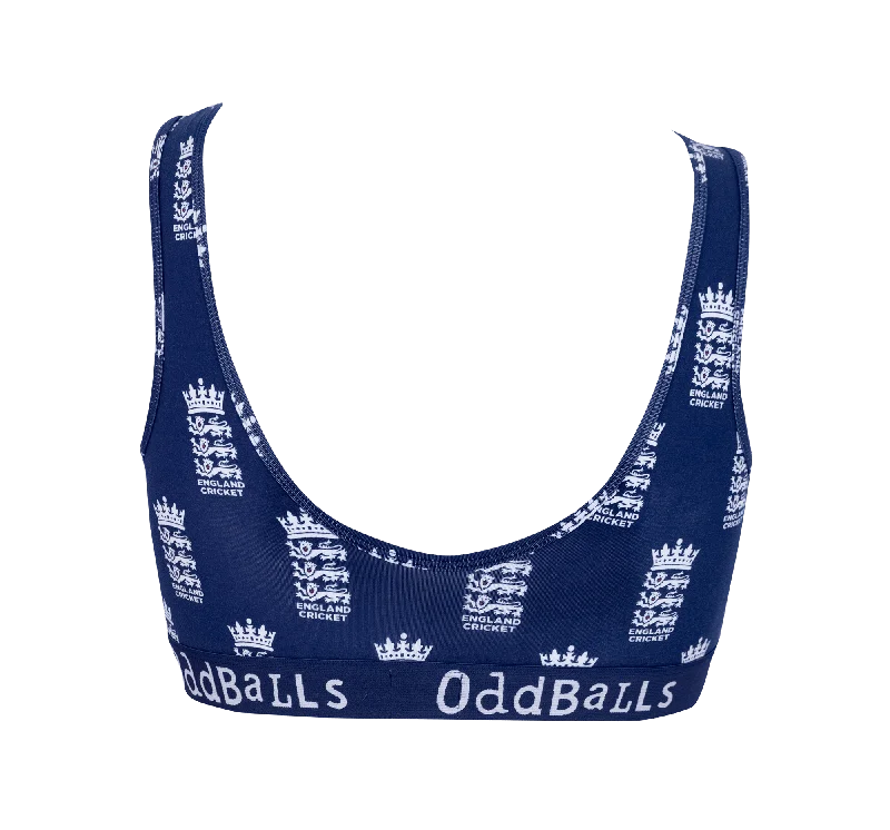 England Cricket BLUE - Ladies Bralette