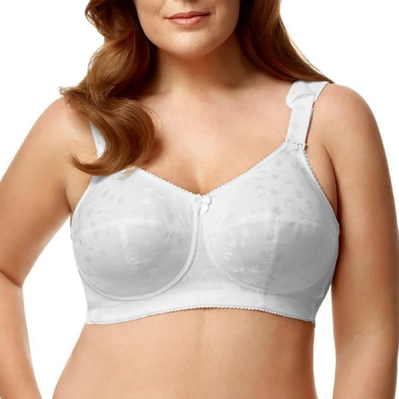 Jacquard Soft Cup Bra 1305 - White