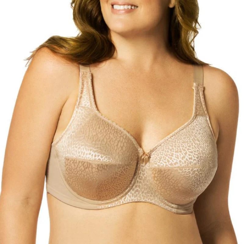 Leopard Lace Underwire Bra 2211 - Nude