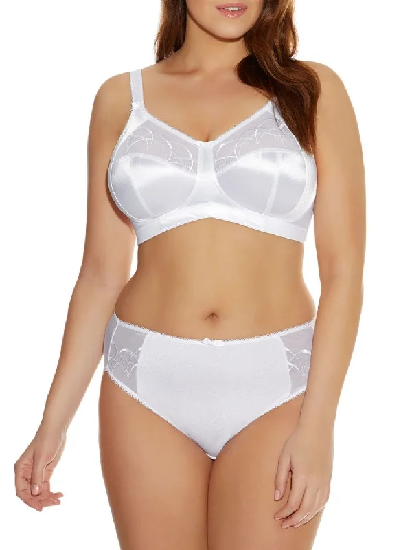 Cate Soft Cup Bra - White