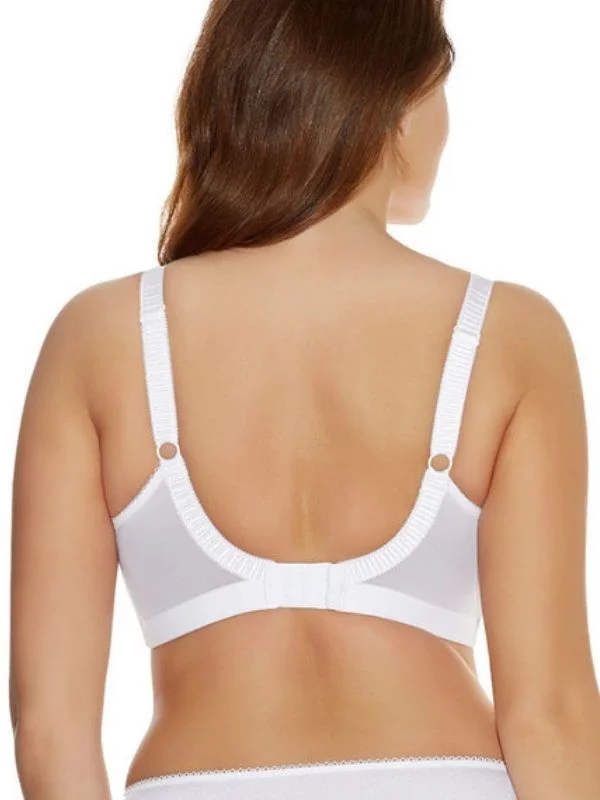 Cate Soft Cup Bra - White