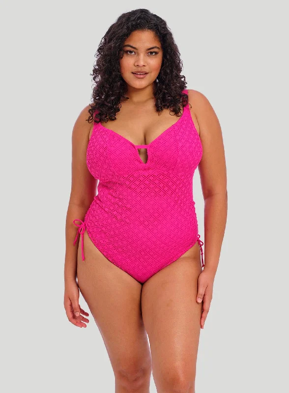 Elomi Swim: Bazaruto Non Wired Plunge One Piece Clematis