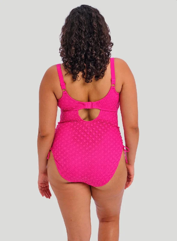 Elomi Swim: Bazaruto Non Wired Plunge One Piece Clematis