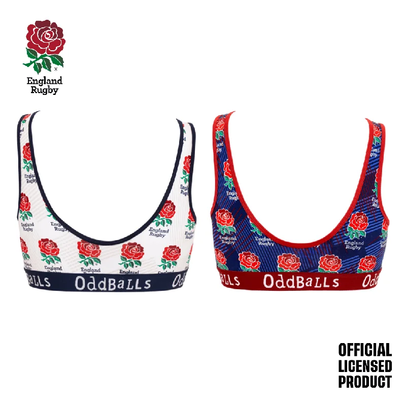 England Rugby - Home & Alternate - Ladies Bralette Bundle