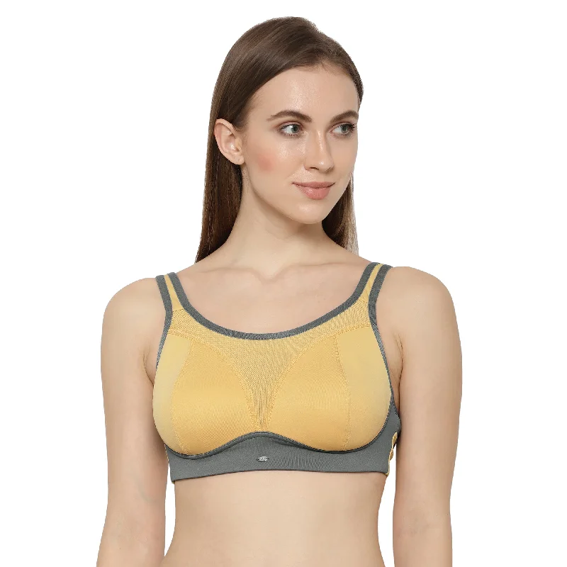 Extreme Coverage Medium Impact Spacer Cups Non Wired Bra-CB-907