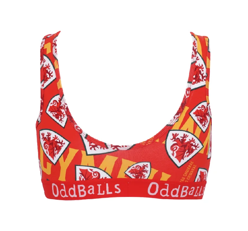 FA Wales Red - Ladies Bralette