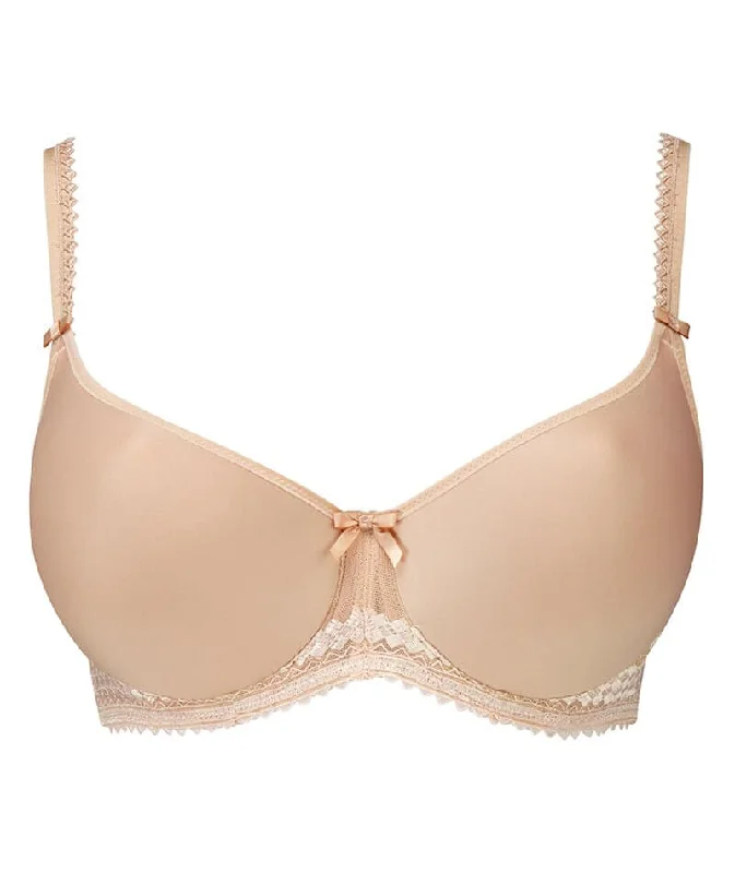 Fantasie Rebecca Moulded Spacer with Embroidery Underwired Bra - Nude