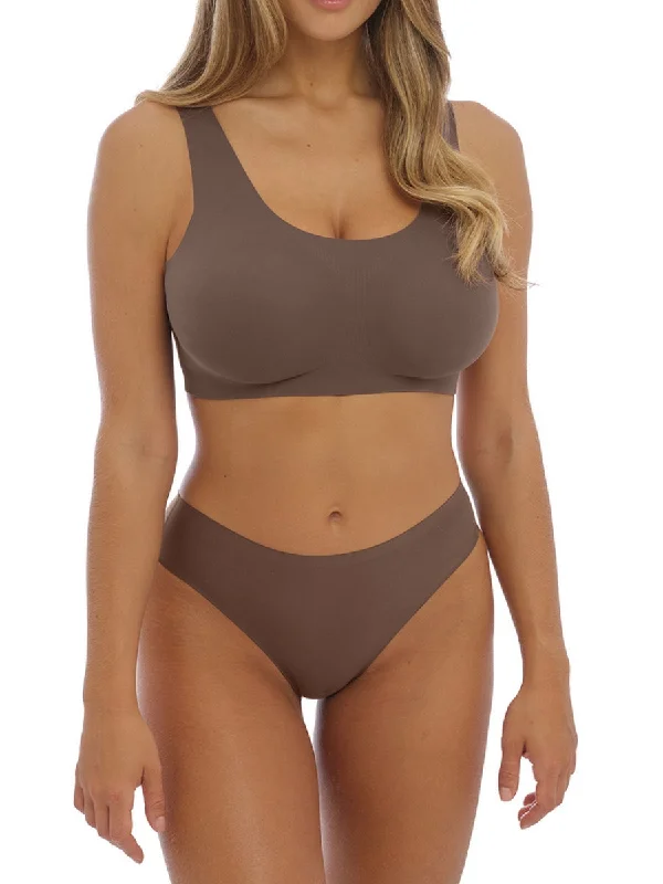 Smoothease Non Wired Bralette - Coffee Roast