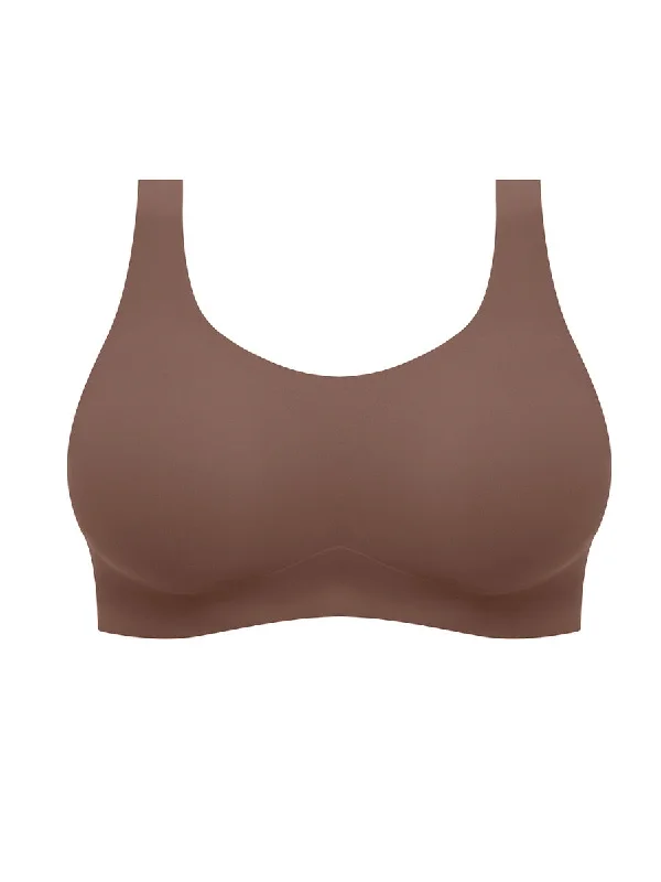 Smoothease Non Wired Bralette - Coffee Roast