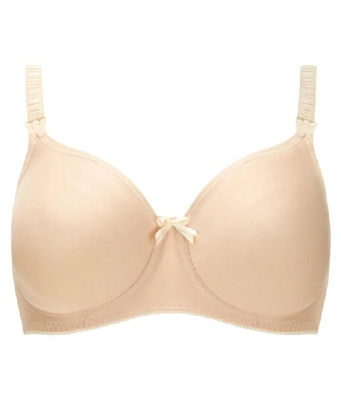 Freya Pure Underwire Moulded Nursing Bra - Nude