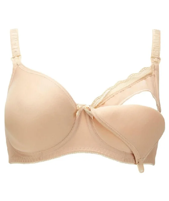 Freya Pure Underwire Moulded Nursing Bra - Nude