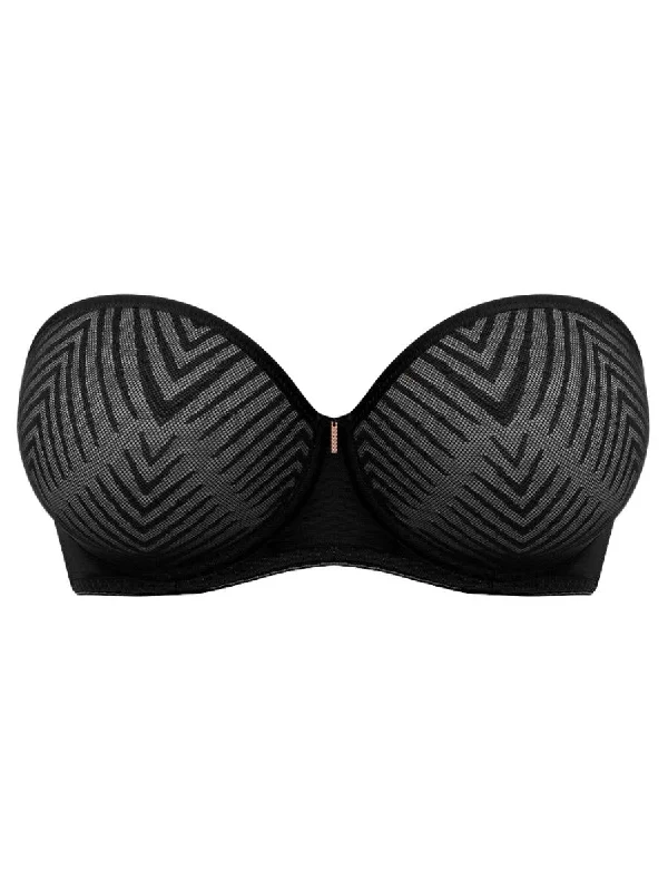 Tailored Moulded Strapless Bra - Black