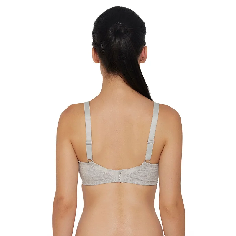 Full Coverage Non Padded Non Wired Balconette Bra- CB-314