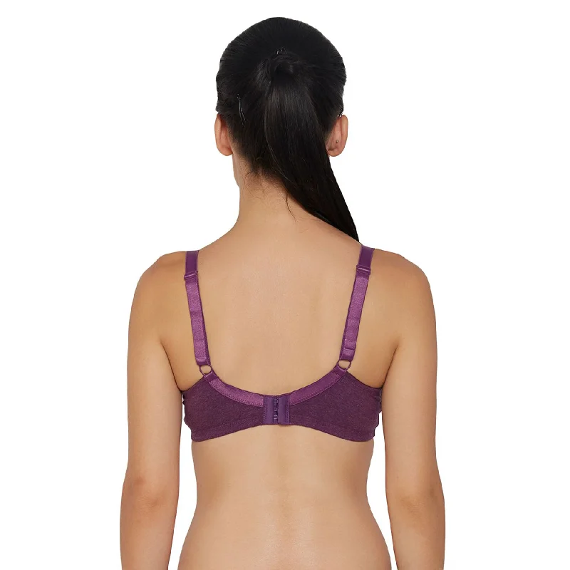 Full Coverage Non Padded Non Wired Balconette Bra- CB-314