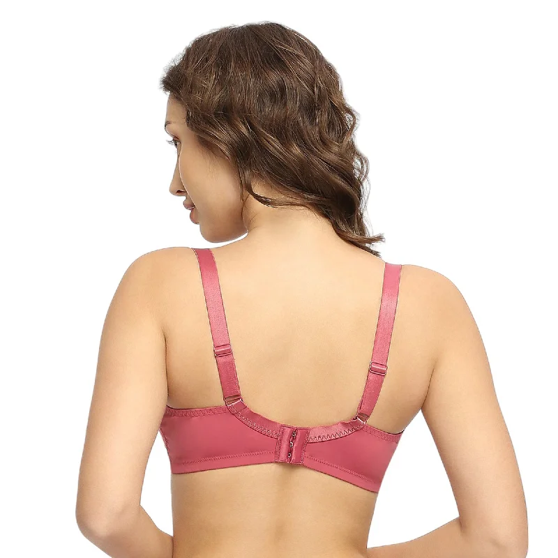 Full Coverage Non Padded Non Wired Lacy Bra-FB-709