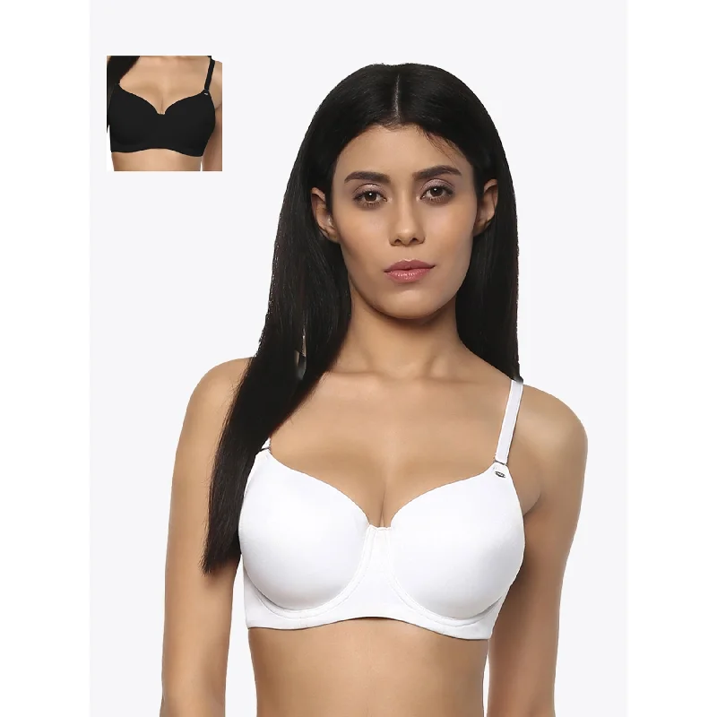 Full Coverage Padded Wired Bra Pack of 2 COMBO CB-121