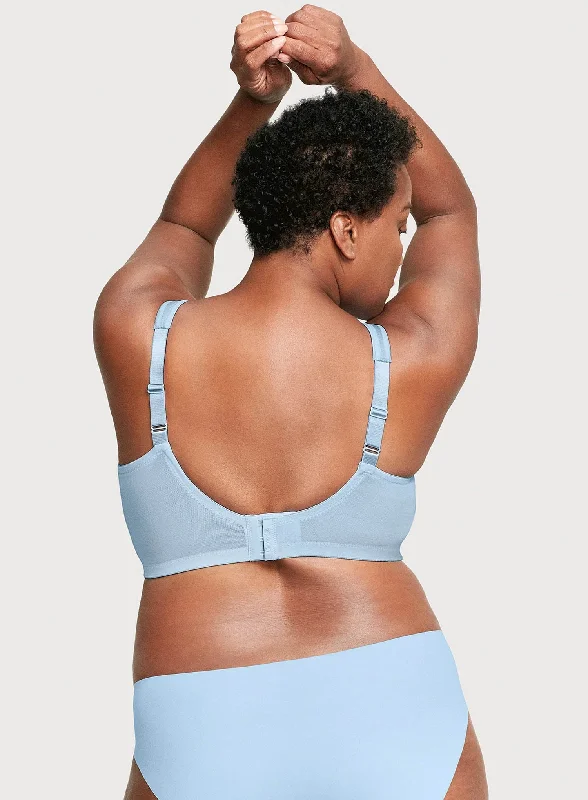 Glamorise: Magic Lift Wire Free Cooling Bra Light Blue Heather