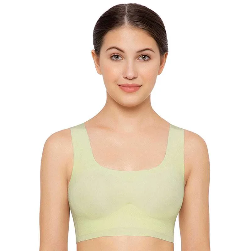 Gococi Padded Non-wired Full Cup Everyday Wear Full coverage T-Shirt Bra - Melon