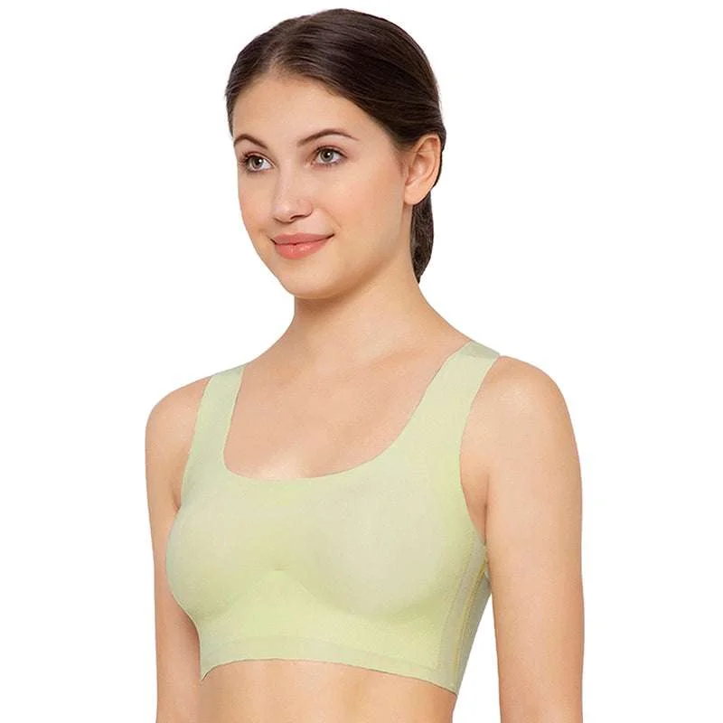 Gococi Padded Non-wired Full Cup Everyday Wear Full coverage T-Shirt Bra - Melon