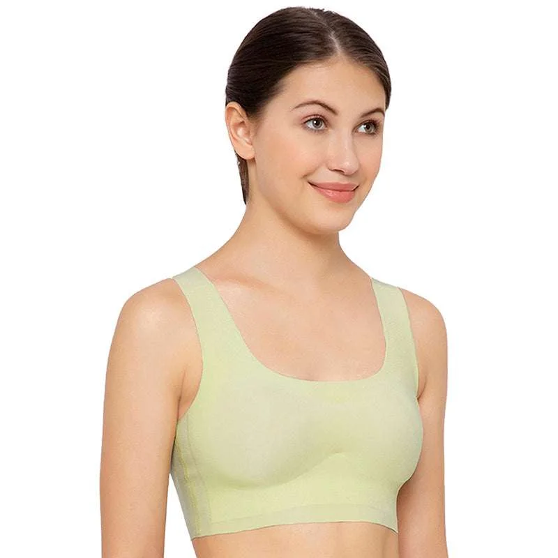 Gococi Padded Non-wired Full Cup Everyday Wear Full coverage T-Shirt Bra - Melon