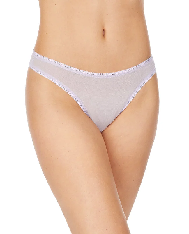 Gossamer Mesh Hip G Thong - Lilac Breeze