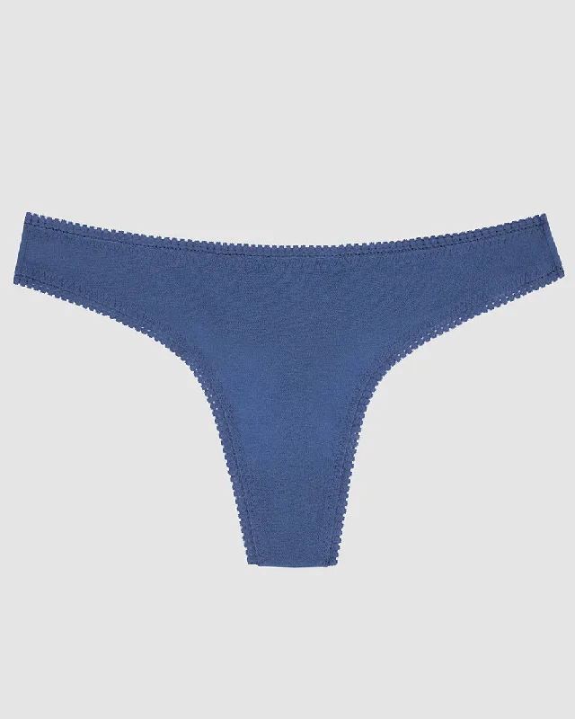 Gossamer Mesh Hip G Thong Underwear - Riverside