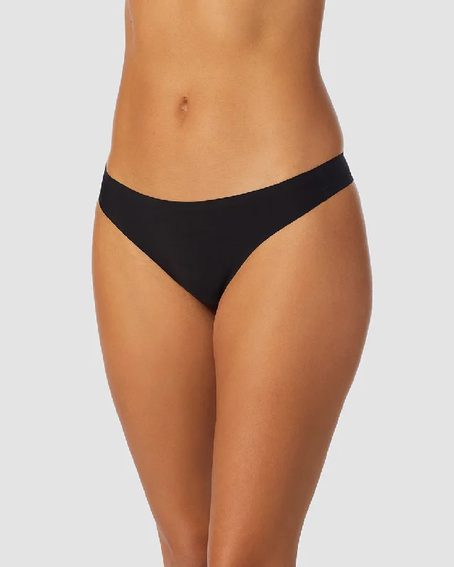 Heavenly Stretch Thong - Black