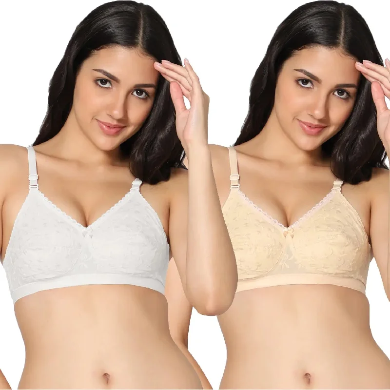 Full Coverage Non-Padded Bra (Pack of 2)