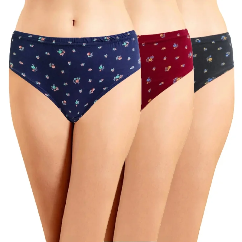 High Rise Full Coverage Hipster Panty (Pack of 3)