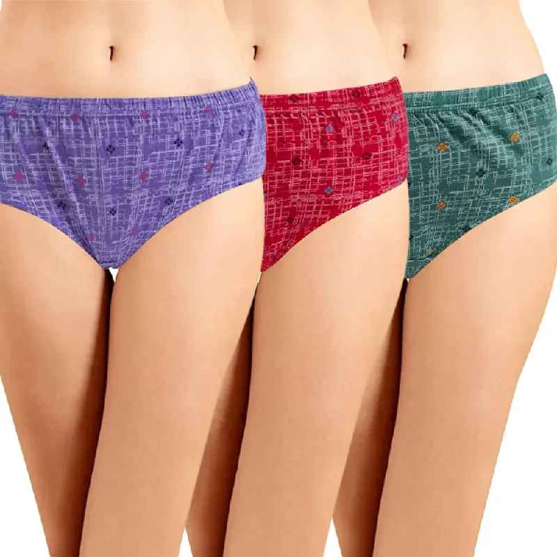 High Rise Full Coverage Hipster Panty (Pack of 3)