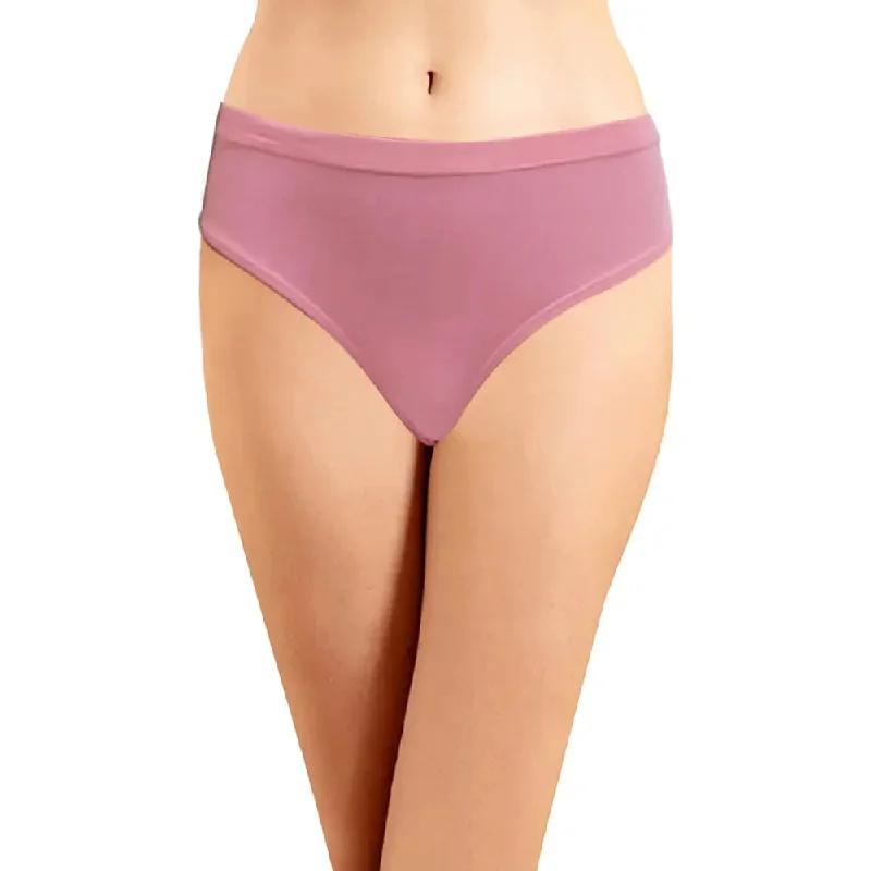 High Rise Hipster with Inner Elastic Panties - (Pack of 3)