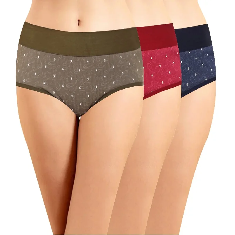 ICB-  Elastic  Belly Control Panties (Pack of 3)