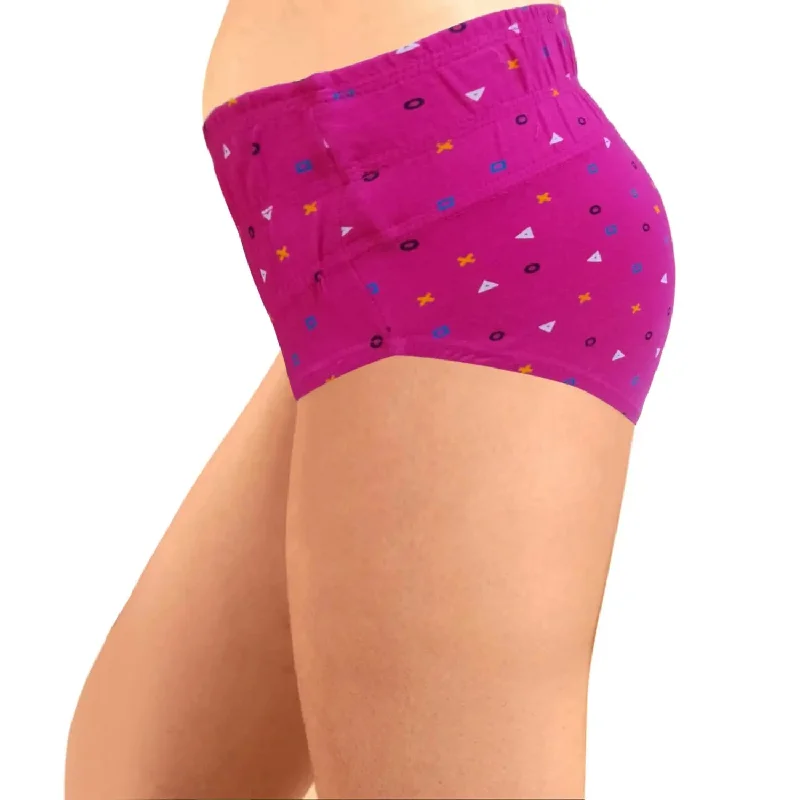 ICIB-003 With Broad Elastic Panties (Pack of 3) - Printed Assorted Colors (Pack of 3)