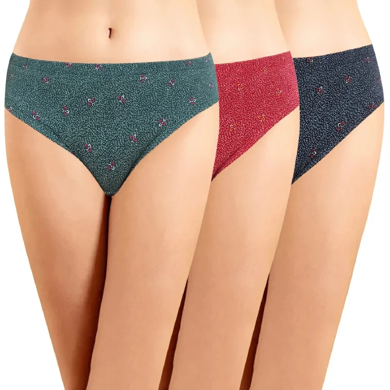 ICIN-026 Hipster Panties with Inner Elastic - (Pack of 3)