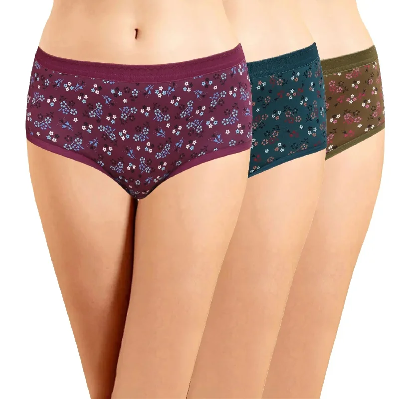 ICOE-044 Hipster Panties With Outer Elastic (Pack of 3)