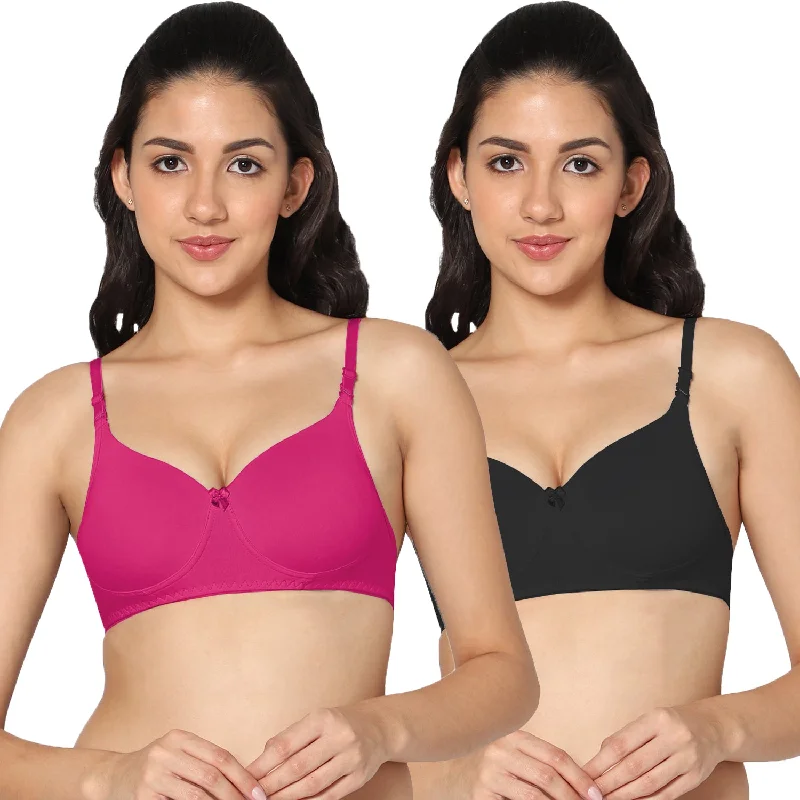 3/4th Coverage Padded Bra (Pack of 2)