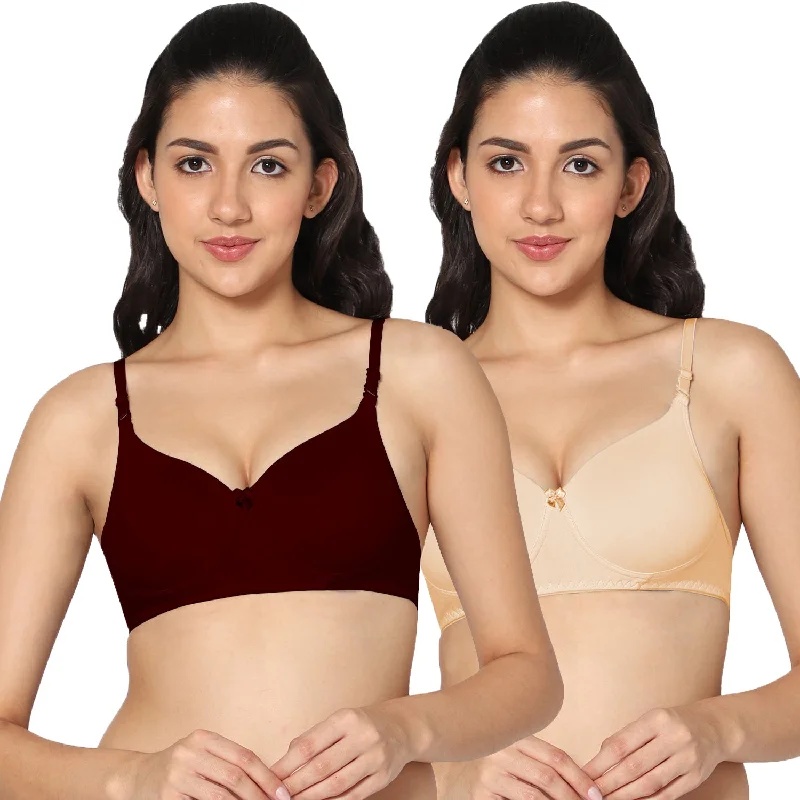 3/4th Coverage Padded Bra (Pack of 2)