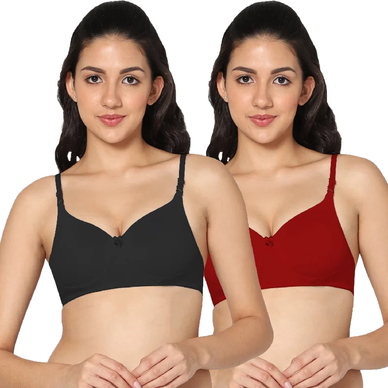 3/4th Coverage Padded Bra (Pack of 2)