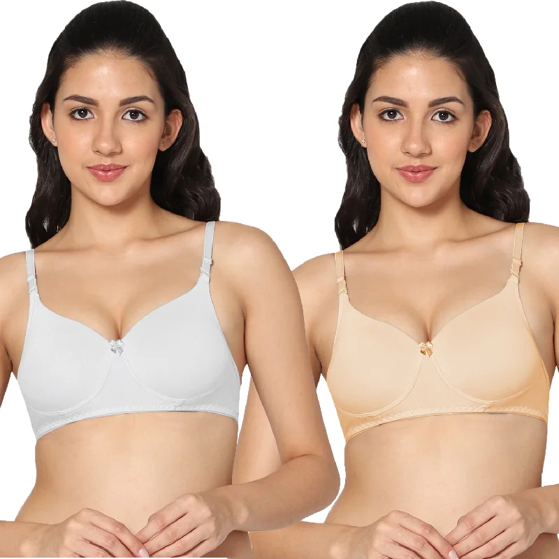 3/4th Coverage Padded Bra (Pack of 2)