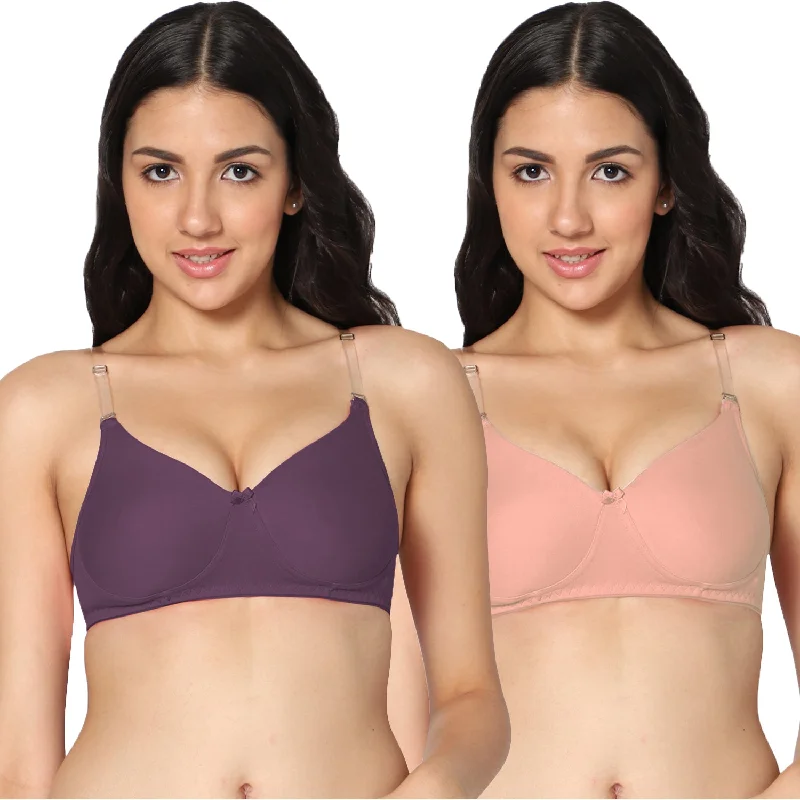 Full Coverage Padded Bra (Pack of 2)